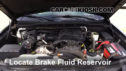 2008 Ford Explorer Sport Trac XLT 4.0L V6 Brake Fluid Check Fluid Level